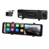 Gravador de vídeo BLACKBOX DVR F620 Carplay Android + câmara de marcha-atrás