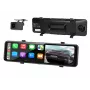 Gravador de vídeo BLACKBOX DVR F620 Carplay Android + câmara de marcha-atrás