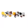 Conjunto magnético de animais da quinta Malblo