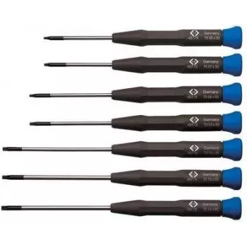 Conjunto de chaves de fendas c.k tools T4877 PX 7 peças chaves de precisão para eletrónica, para eletrónica e pequenos aparelhos