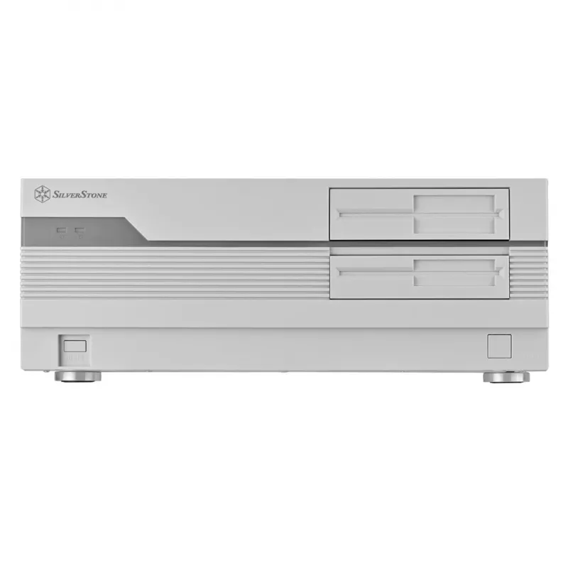 Caixa de computador Silverstone SST-FLP01W HTPC Branco