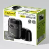 Máquina de barbear elétrica Maestro MR-671 USB design compacto de viagem