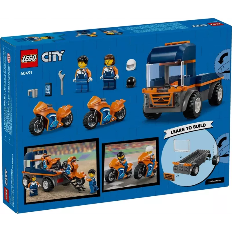 LEGO CITY 60491 Transportador de Motas