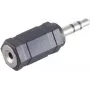 Adaptador de cabo ShiverPeaks BS57021 3,5 mm para 2,5 mm preto prateado