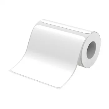 Etiquetas térmicas NIIMBOT T100×100-75 (branco) – 100×100 mm, rolo com 75 etiquetas
