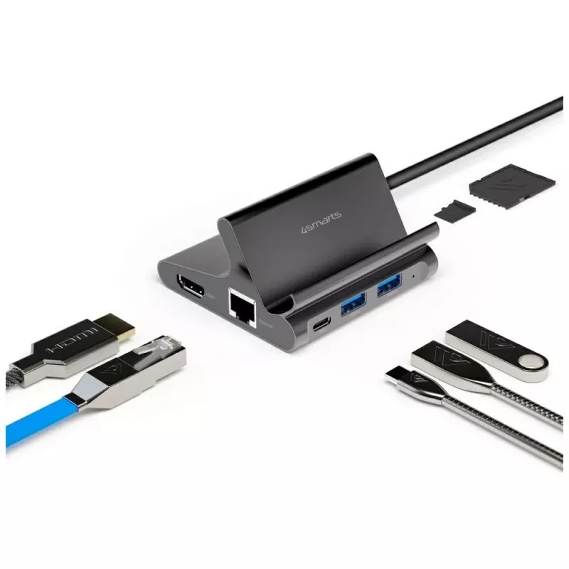 Suporte para tablet/smartphone 7in1 Dex HDMI/RJ45