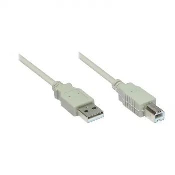 Cabo USB2.0 Good Connections A-B Cinzento 5m