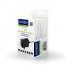EnerGenie EG-MC-008 adaptador/fonte de alimentação para interior 12 W preto