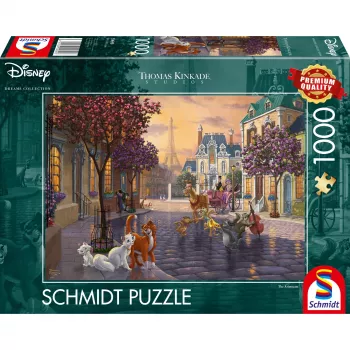 Puzzle 1000 peças Schmidt Spiele Disney The Aristocats