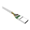 Cabo USB Silicon Power Boost Link PVC LK10AC 1m USB A USB C branco