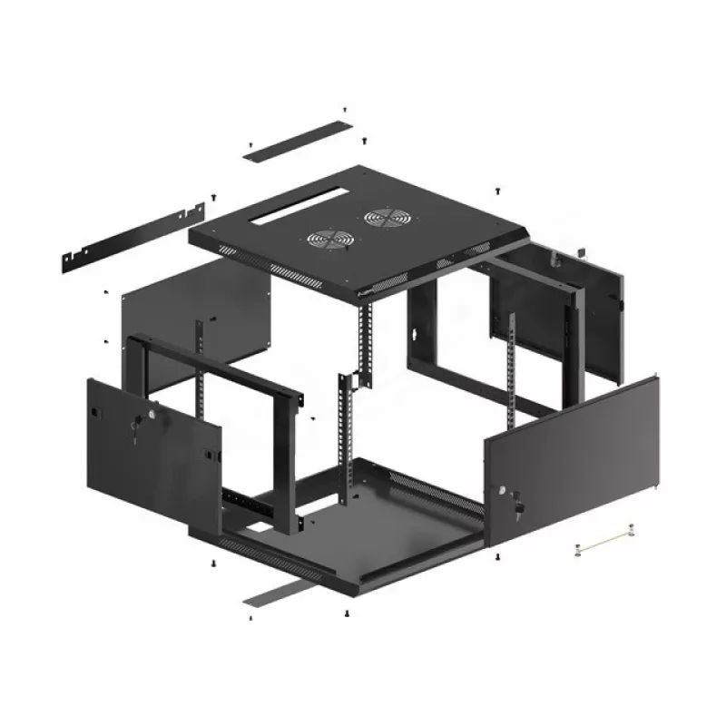 Rack de parede Lanberg WF01-6606-00B