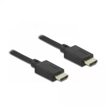 Cabo HDMI High Speed DELOCK 48 Gbps 8K 60 Hz 1m