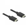 Cabo HDMI High Speed DELOCK 48 Gbps 8K 60 Hz 1m
