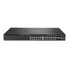 HPE Aruba 6300M - Switch - L3 - gerido - 24 x 10/100/1000 + 4 x 1 Gigabit / 10 Gigabit / 25 Gigabit / 50 Gigabit SFP56 (Uplink / Stacking) - Frente e lado para trás - montagem em rack