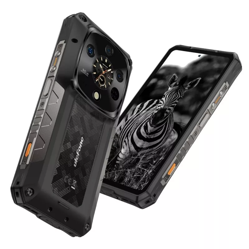 Smartphone robusto UleFone Armor 28 Ultra 5G — 16 GB RAM, 1 TB armazenamento, preto