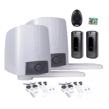 Conjunto de motor para portão de batente CAME FAST Plus SPACE 32645 com motor 24V, peso máx. da folha 300 kg