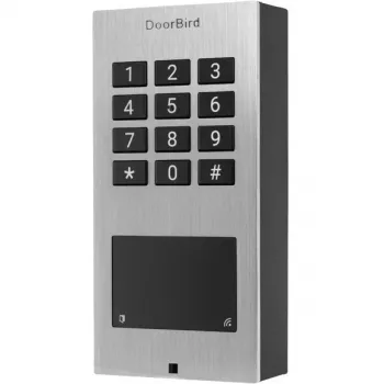 Videoporteiro DoorBird A1121 painel de superfície aço inoxidável V4A