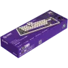 Teclado de gaming mecânico sem fios LORGAR KBP70MW layout 65% bege