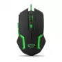 Rato Esperanza MX205 Fighter gaming para destros USB Type-A ótico 2400 DPI