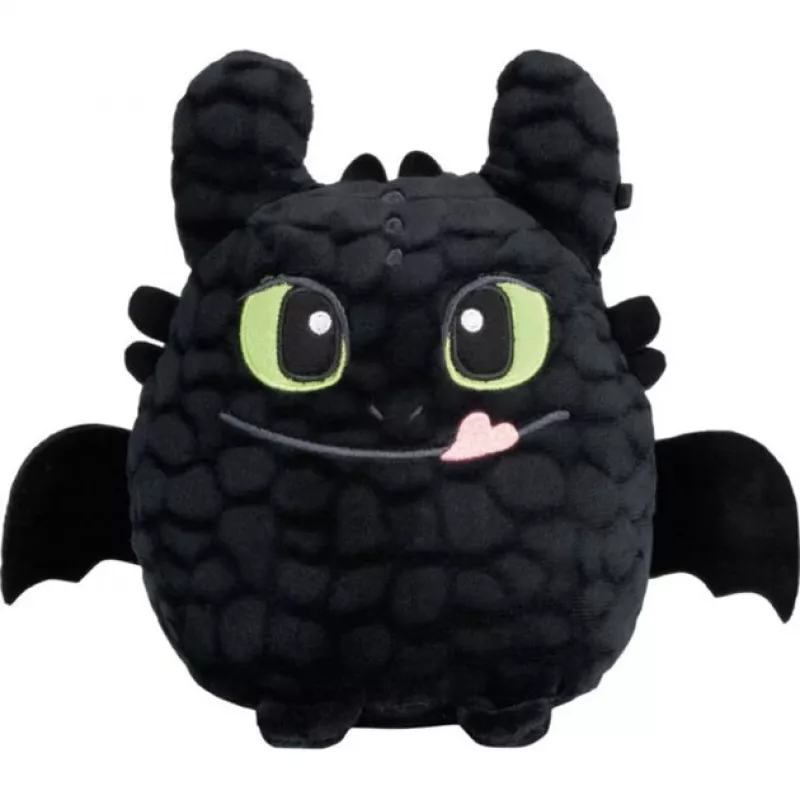 Peluche schmidt spiele Dragons — Toothless travesso peluche, 18 cm