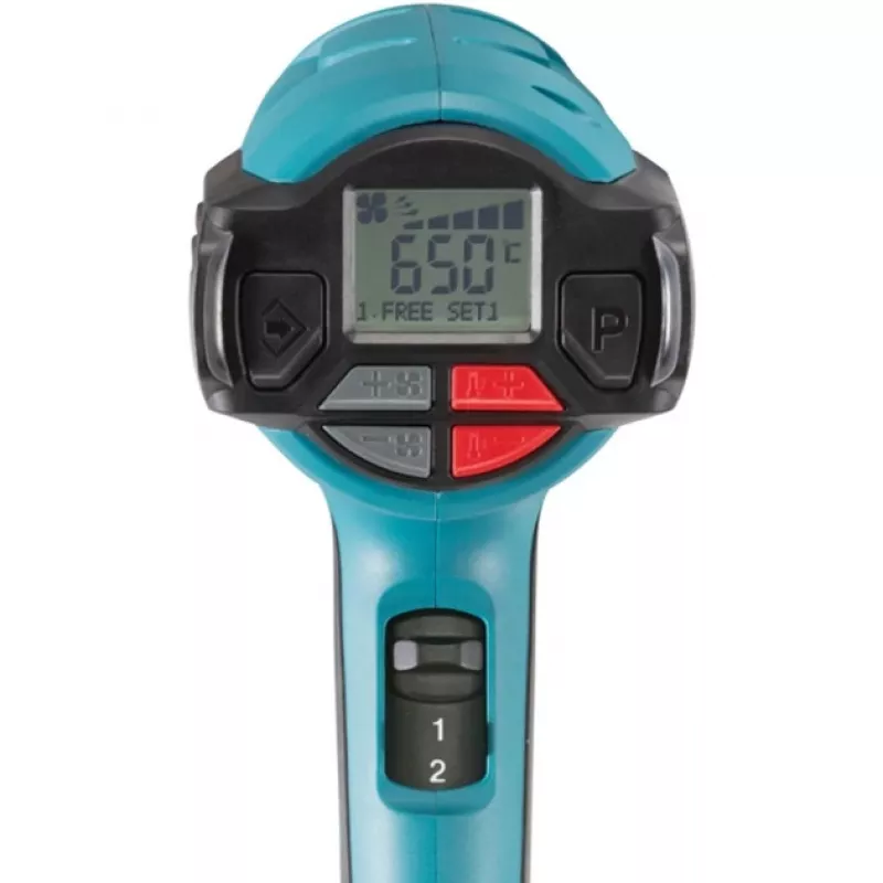 Pistola de ar quente Makita HG6531CK 550 l/min 650 °C 2000 W verde