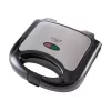 Máquina de sanduíches Adler AD 3015 750 W preto prateado