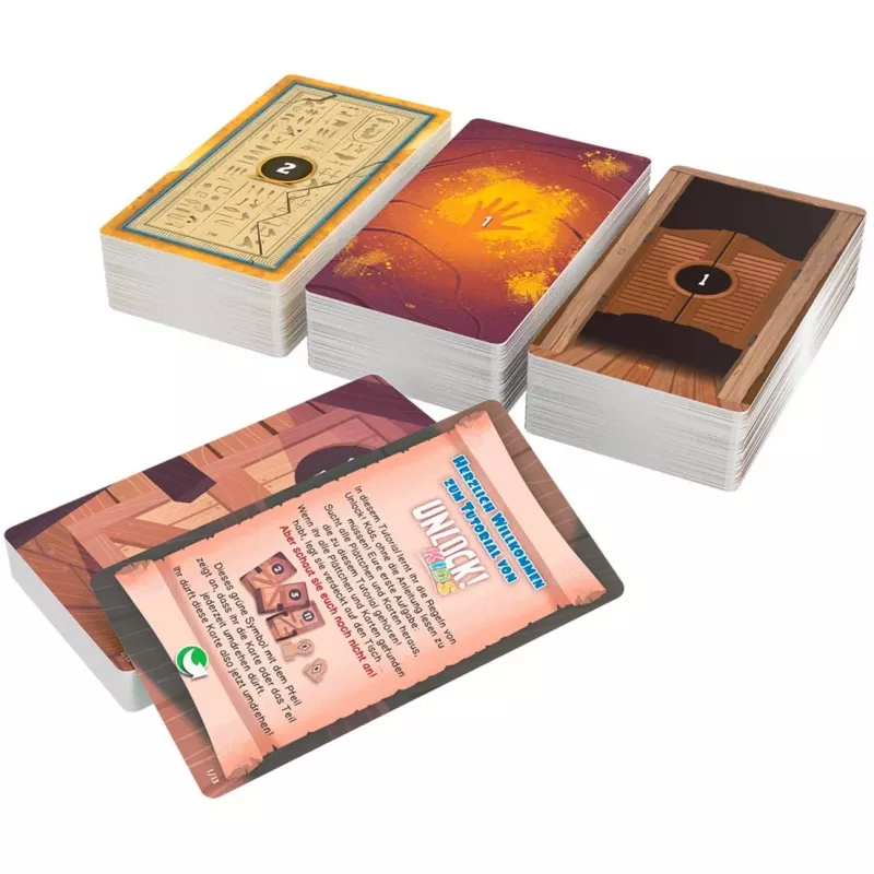 Unlock Kids - Histórias do Passado, jogo de cartas