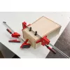 Adaptador de aperto para carroçaria Bessey KR-AS orientável para grampos de carroçaria Bessey, modelo KR-AS