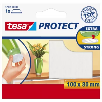 Placa retangular de proteção para móveis Tesa 57891-00000-00