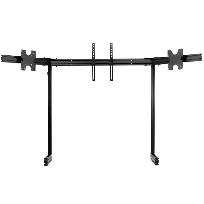 Next Level Racing Elite suporte independente para três monitores, 21–43 polegadas, preto