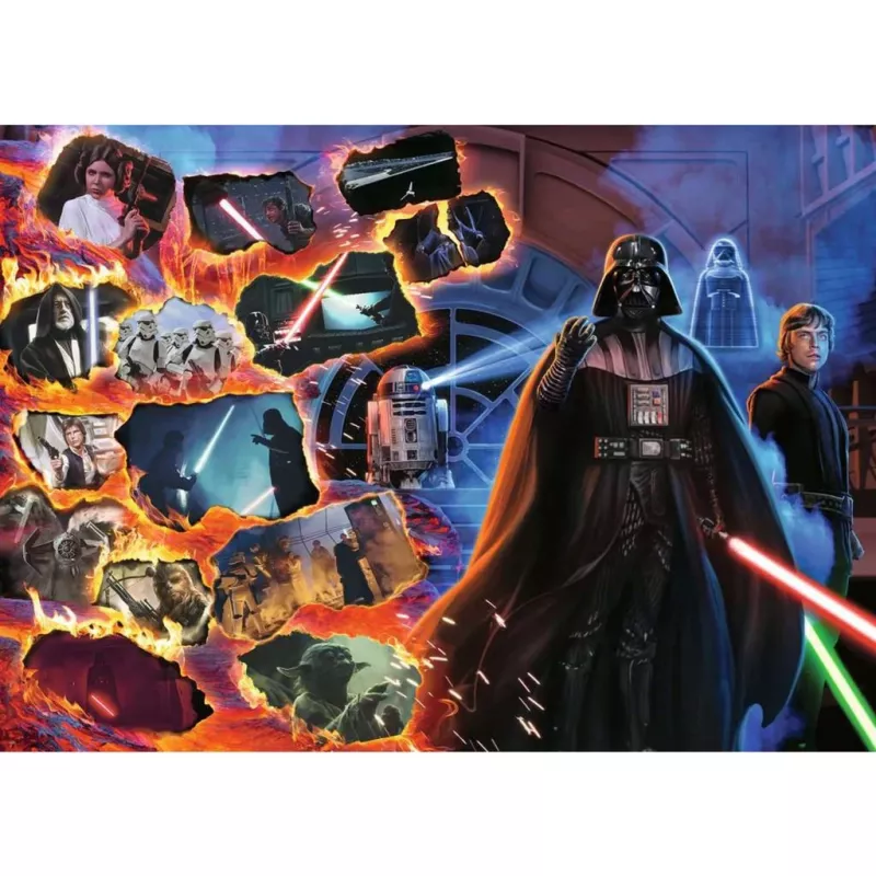 Puzzle Ravensburger Star Wars Villainous Darth Vader 1000 peças