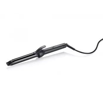 Prancha de cabelo SEVERIN LS 0822 — tecnologia Warm, 250 W, 130 °C mín., placas de cerâmica, cabo de 2,8 m, Preto/Cinzento