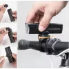 Luz frontal de bicicleta Rockbros RHL1000 24610002001 1000 lm + cabo USB-C para USB-A, preto