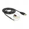Cabo para câmara USB 2.0 A M / 5 Pin V5 1,5 m DeLOCK 95985