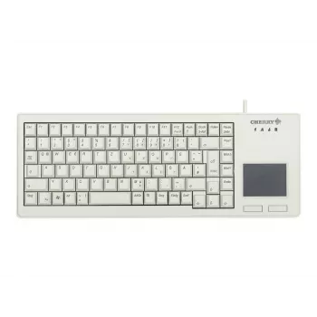 Teclado universal com touchpad CHERRY XS USB QWERTZ alemão cinzento