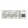 Teclado universal com touchpad CHERRY XS USB QWERTZ alemão cinzento