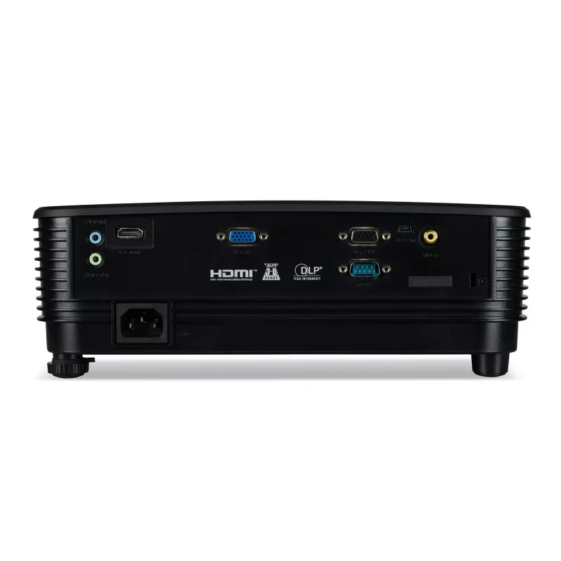 Projetor de distância padrão Acer X1229HP – DLP, XGA (1024x768), 4800 ANSI-Lumen, lâmpada 210 W, preto, 2,4 kg