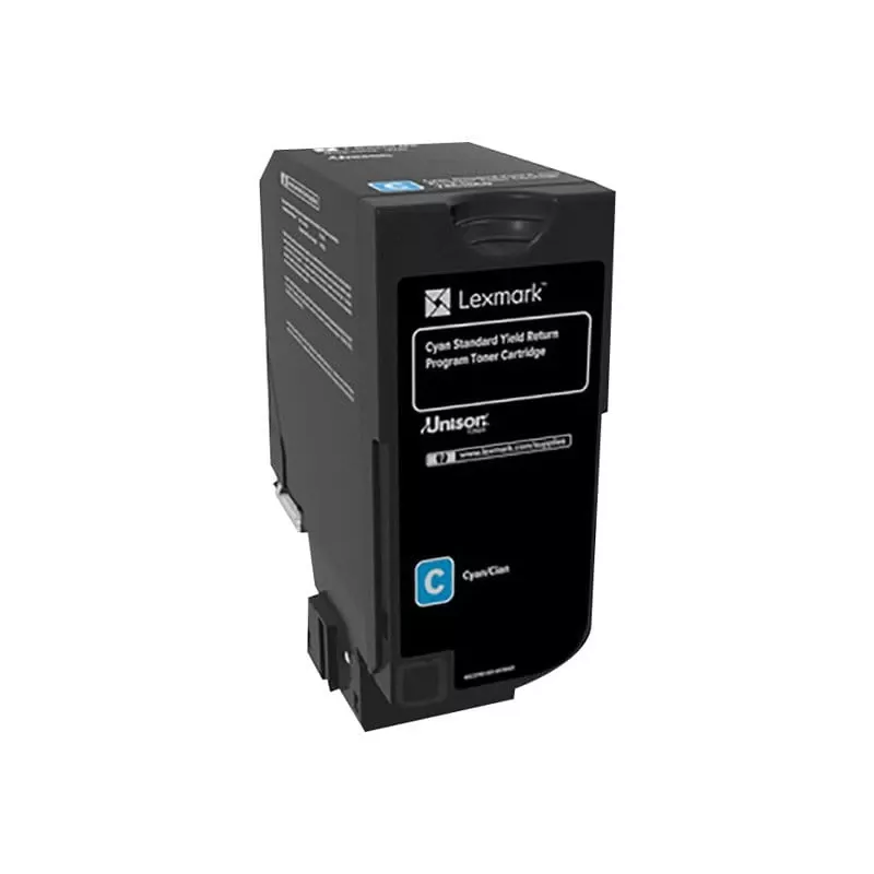 Lexmark - Alta capacidade - ciano - Original - Cartucho de toner LCCP - para Lexmark CS720de, CS720dte, CS725de, CS725dte, CX725de, CX725dhe, CX725dthe (74