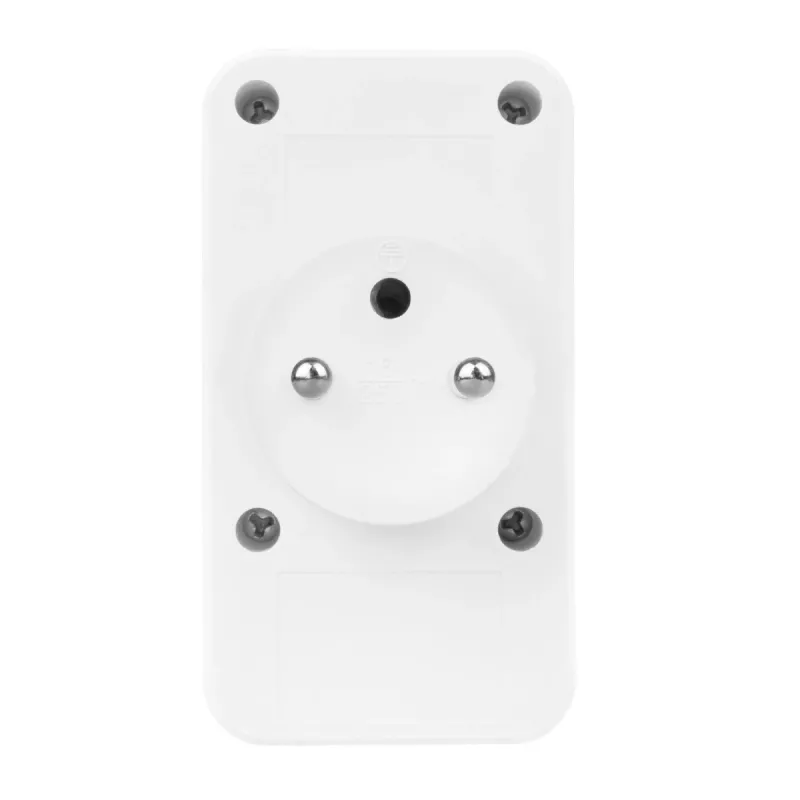 Power Splitter MACLEAN MCE249 F/W – 2 tomadas de rede (16A + 6A) e 4x USB (2x A, 2x C PD 20W)