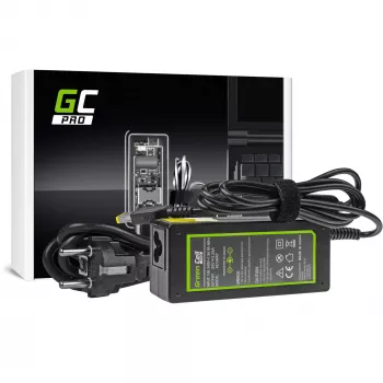 Fonte de alimentação Green Cell AD38AP 65W para portáteis Lenovo, 20V 3,25A, cabo de 1,2 m, preto