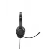 Acer AHW154 GP.HDS11.02D auscultadores de escritório com fio, estéreo, ficha jack, microfone flexível integrado, pretos