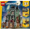 Brinquedo de construção LEGO Creator 3-in-1 modelo Casa Assombrada 31167 – 736 peças, 3 modelos, 5 minifiguras