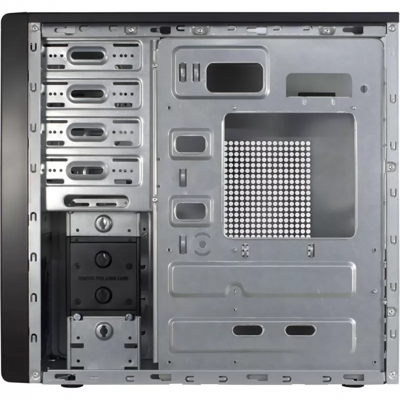 Caixa de computador Inter-Tech ATX IT-8862 Plaid, cor preta