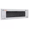 Teclado USB com fios SBOX K-22 US preto — layout US, preto, ligação USB com fios