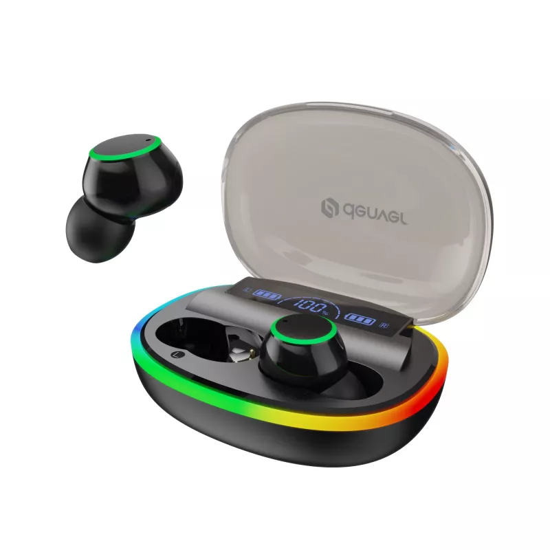 Denver TWE-55B Auriculares True Wireless Bluetooth, preto