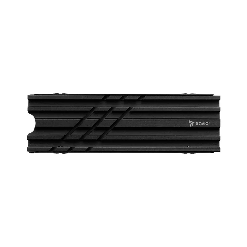 SAVIO AK-60 dissipador para unidades M.2 NVMe 2280, preto