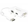 Cabo DeLOCK 0,16 m DisplayPort VGA HDMI DVI-D