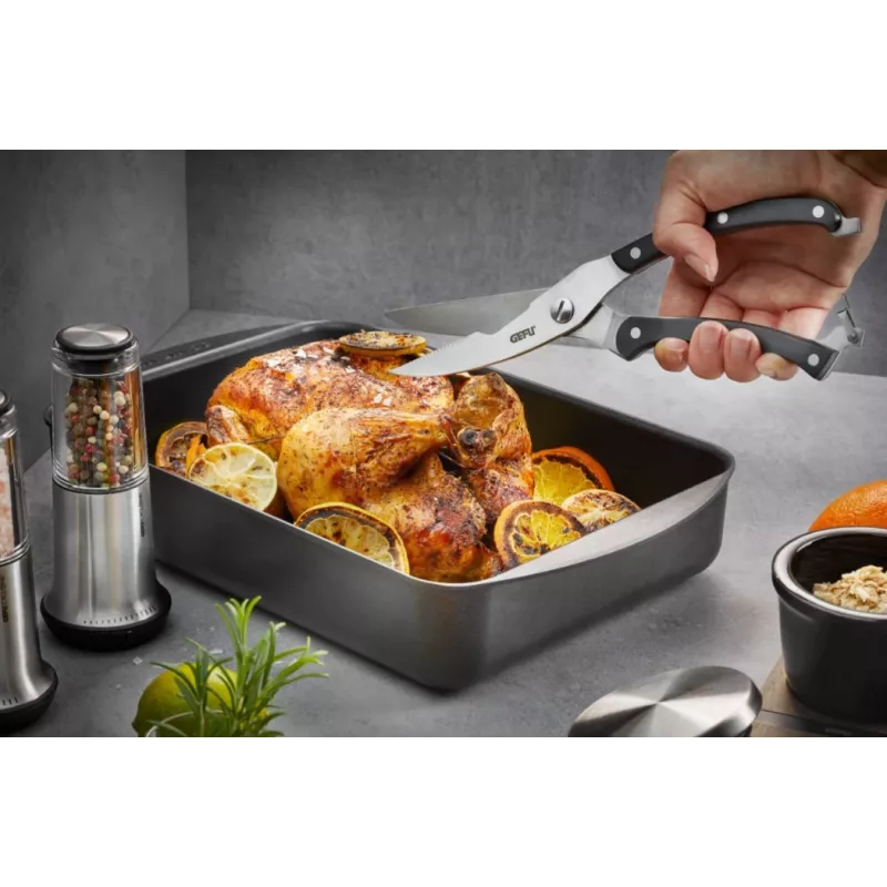 Tesoura de aves de cozinha GEFU VIGO G-12620 — tesoura de aves, ferramenta de corte manual