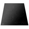 Placa de indução MPM MPM-45-IM-14, encastrar 3 zonas (180 mm) placa vitrocerâmica, 6000 W, controlo tátil