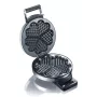 Graef WA 80 máquina de waffles, 900 W, prateada